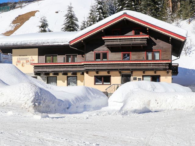 Pension Salzburgerhof in Saalbach im Winter